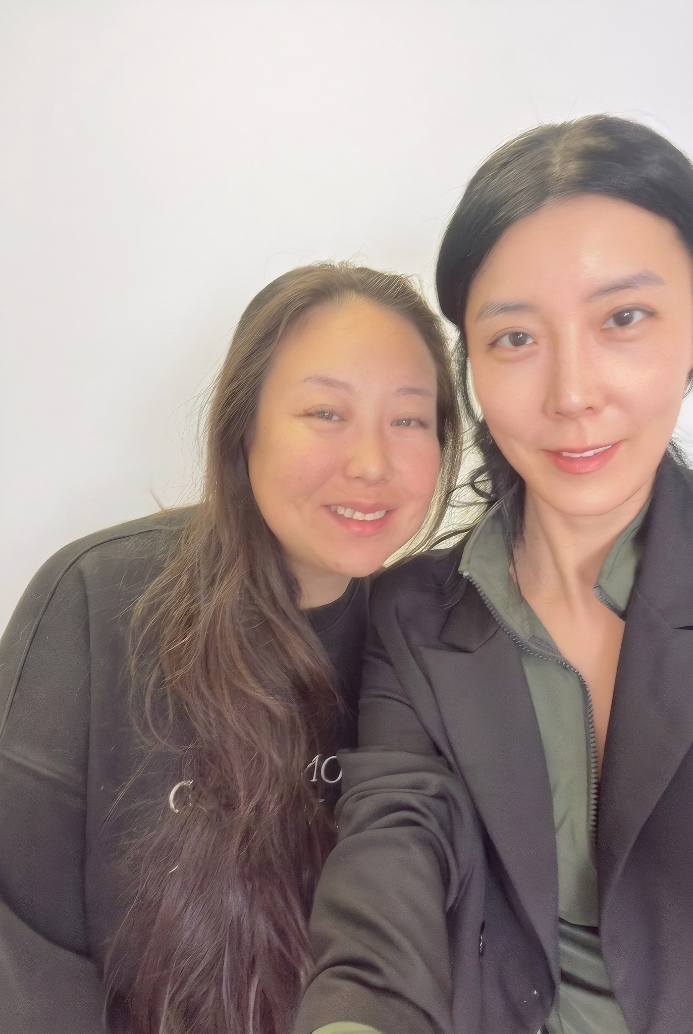 With Kristy at Tall & Great studio