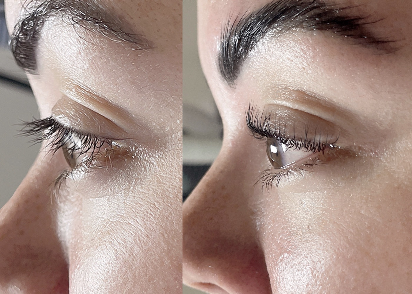 Keratin Lash Lift Side Profile Detail
